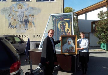 Nr 4 Pfarrer A. Hornig mit Sel. Schw